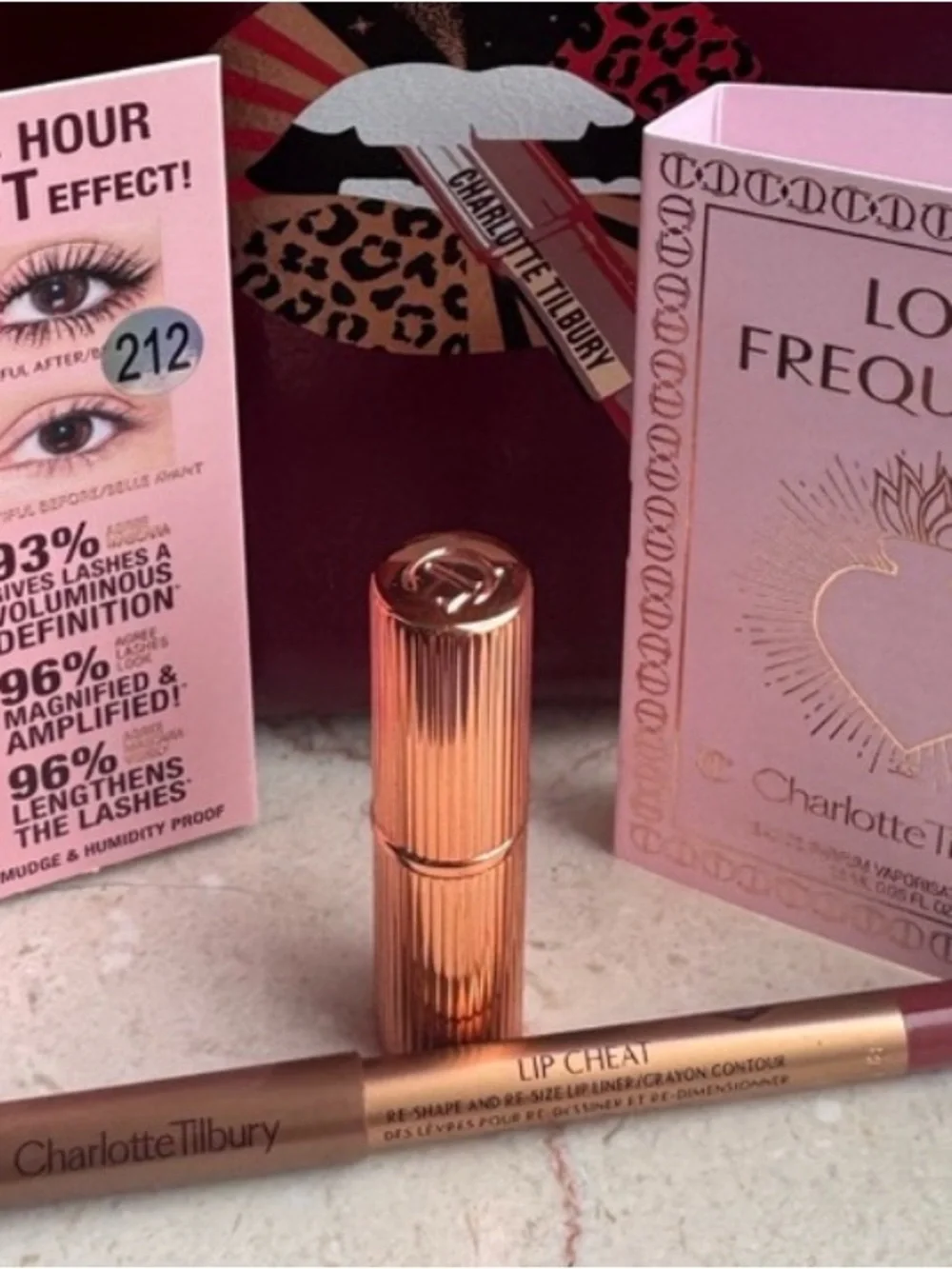 4/$20 Tarte and Charlotte Tilbury makeup mix. Travel size. Pick one.